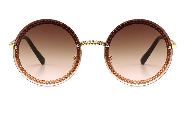 Fashion Sunglasses with Chain Design for Men and Women